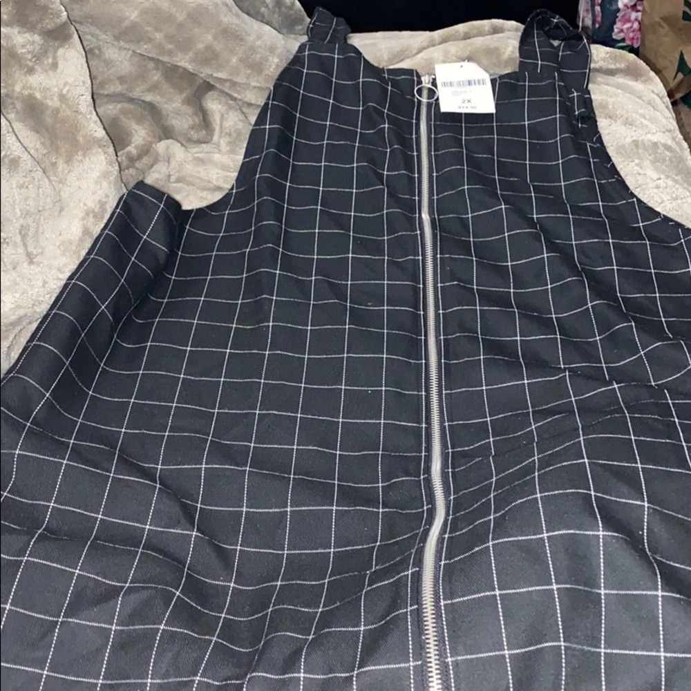 Forever 21 Plus Pinafore dress